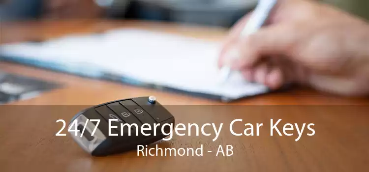 24/7 Emergency Car Keys Richmond - AB