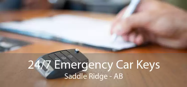 24/7 Emergency Car Keys Saddle Ridge - AB