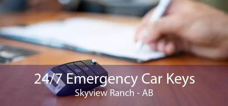 24/7 Emergency Car Keys Skyview Ranch - AB