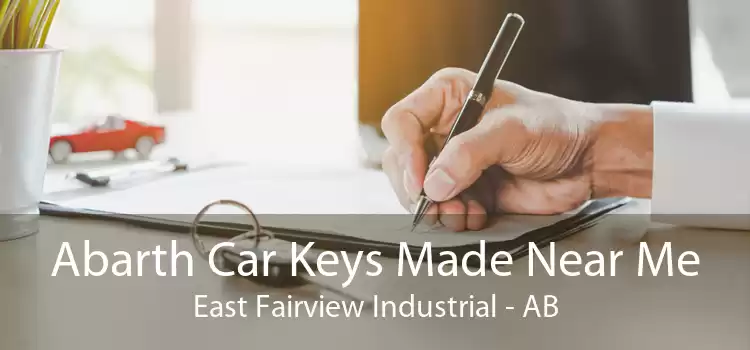 Abarth Car Keys Made Near Me East Fairview Industrial - AB
