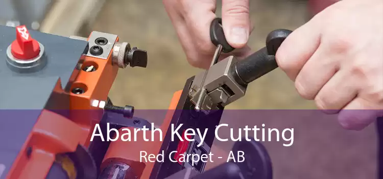 Abarth Key Cutting Red Carpet - AB