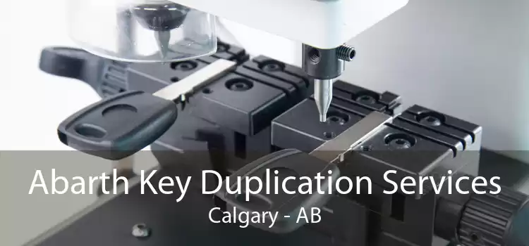 Abarth Key Duplication Services Calgary - AB
