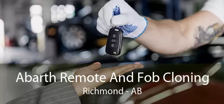 Abarth Remote And Fob Cloning Richmond - AB