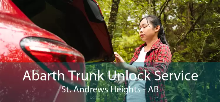 Abarth Trunk Unlock Service St. Andrews Heights - AB