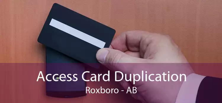 Access Card Duplication Roxboro - AB