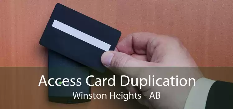 Access Card Duplication Winston Heights - AB