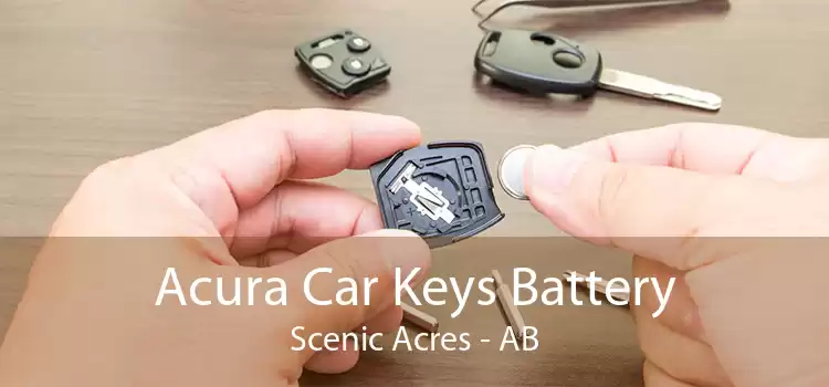 Acura Car Keys Battery Scenic Acres - AB
