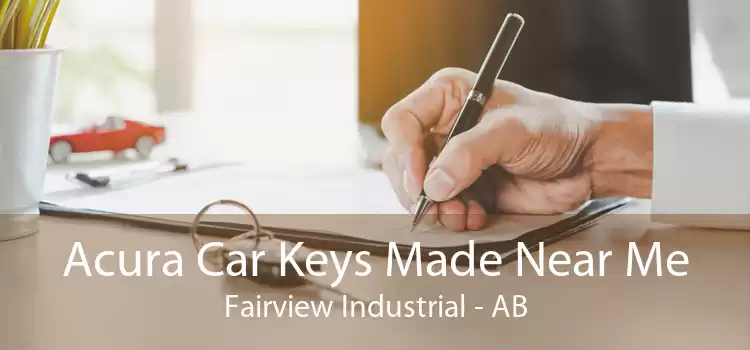 Acura Car Keys Made Near Me Fairview Industrial - AB