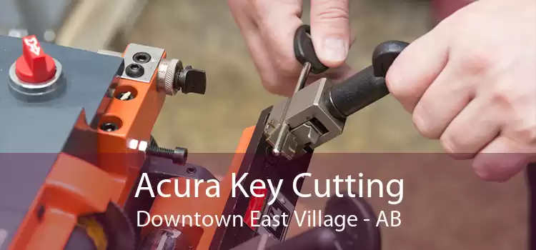 Acura Key Cutting Downtown East Village - AB