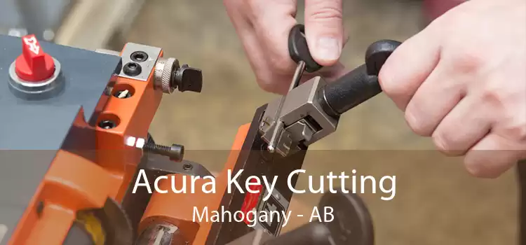 Acura Key Cutting Mahogany - AB
