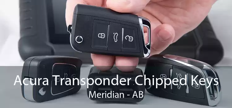 Acura Transponder Chipped Keys Meridian - AB
