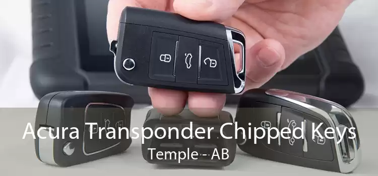 Acura Transponder Chipped Keys Temple - AB