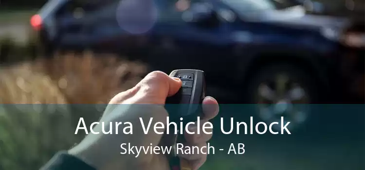 Acura Vehicle Unlock Skyview Ranch - AB