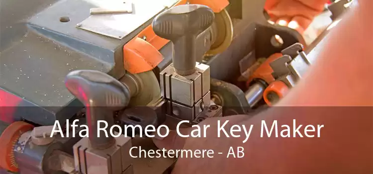 Alfa Romeo Car Key Maker Chestermere - AB