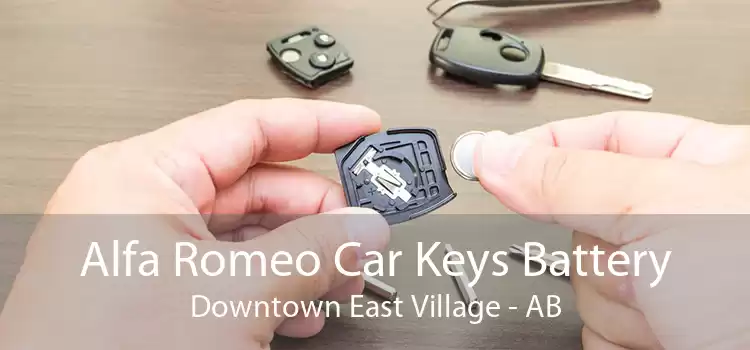 Alfa Romeo Car Keys Battery Downtown East Village - AB