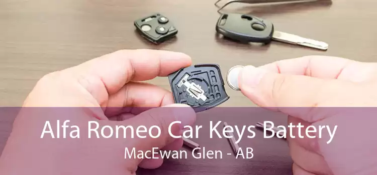 Alfa Romeo Car Keys Battery MacEwan Glen - AB
