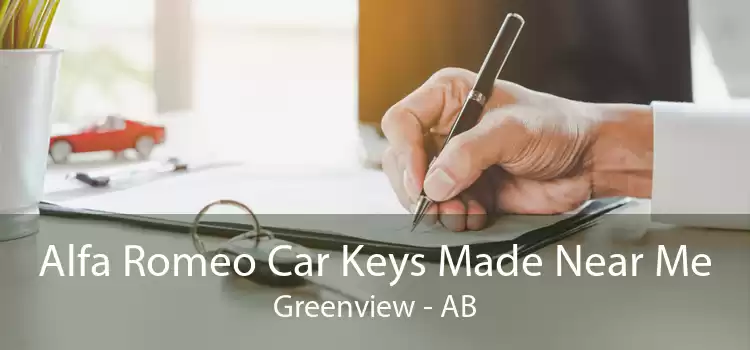 Alfa Romeo Car Keys Made Near Me Greenview - AB