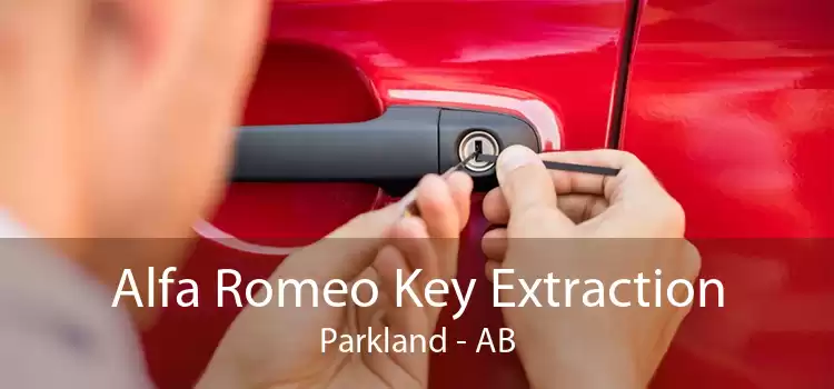 Alfa Romeo Key Extraction Parkland - AB