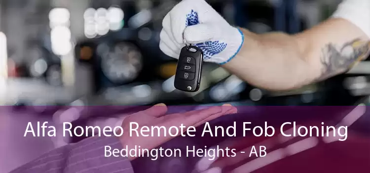 Alfa Romeo Remote And Fob Cloning Beddington Heights - AB