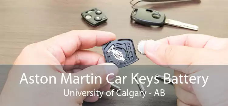 Aston Martin Car Keys Battery University of Calgary - AB