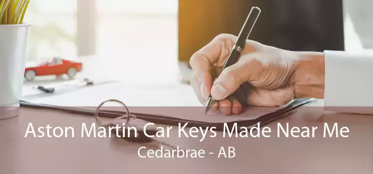 Aston Martin Car Keys Made Near Me Cedarbrae - AB