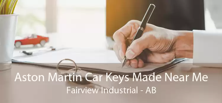 Aston Martin Car Keys Made Near Me Fairview Industrial - AB