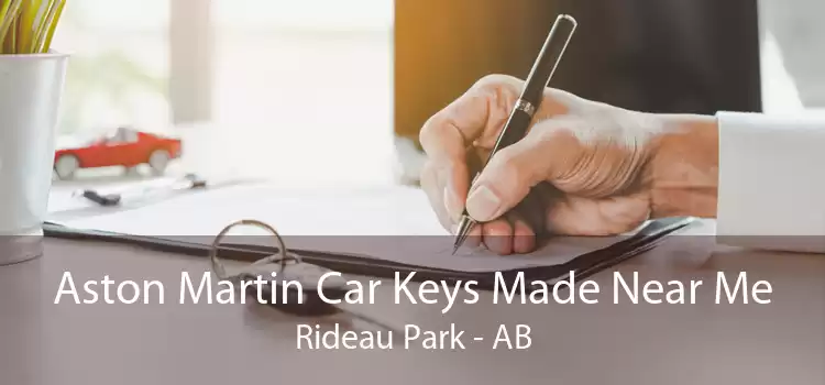 Aston Martin Car Keys Made Near Me Rideau Park - AB