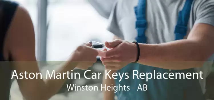 Aston Martin Car Keys Replacement Winston Heights - AB