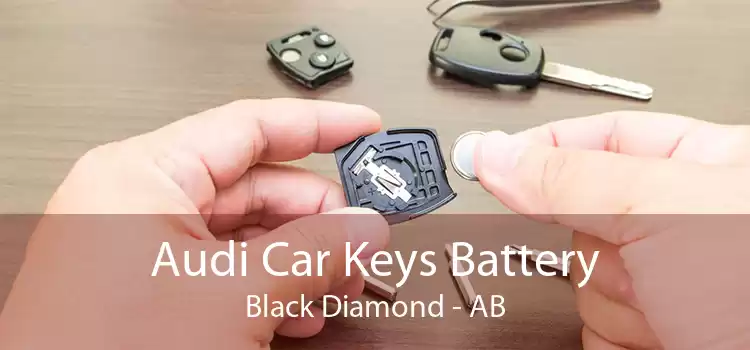 Audi Car Keys Battery Black Diamond - AB