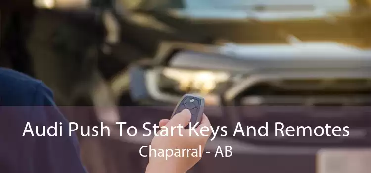 Audi Push To Start Keys And Remotes Chaparral - AB