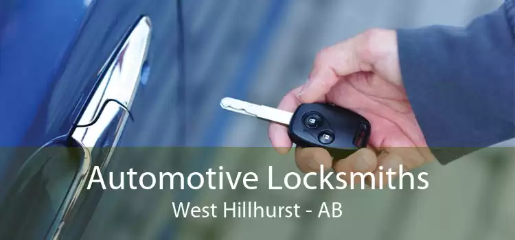 Automotive Locksmiths West Hillhurst - AB