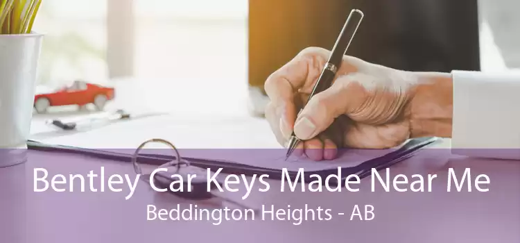 Bentley Car Keys Made Near Me Beddington Heights - AB