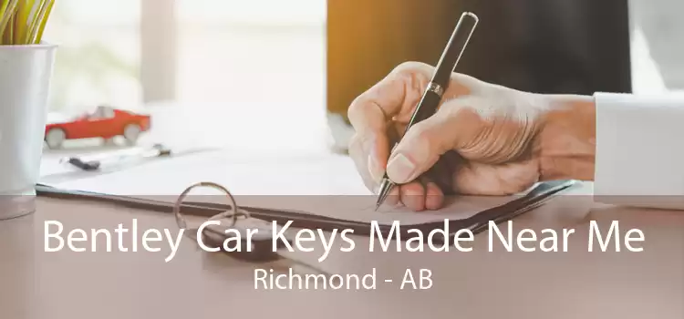 Bentley Car Keys Made Near Me Richmond - AB