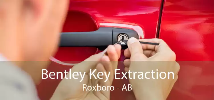 Bentley Key Extraction Roxboro - AB