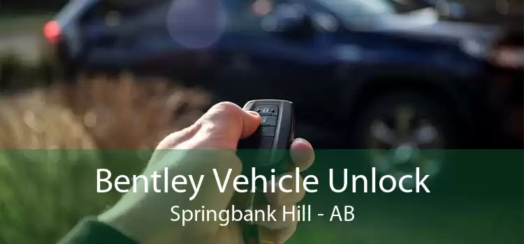 Bentley Vehicle Unlock Springbank Hill - AB