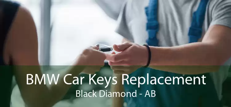BMW Car Keys Replacement Black Diamond - AB