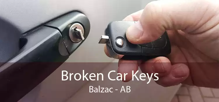 Broken Car Keys Balzac - AB