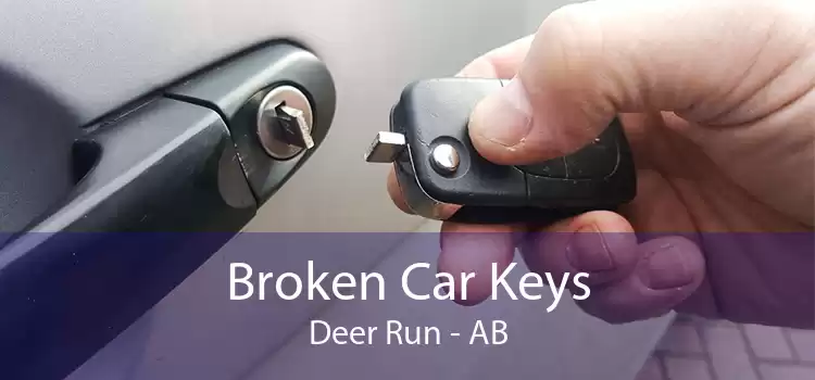 Broken Car Keys Deer Run - AB