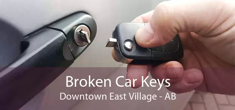 Broken Car Keys Downtown East Village - AB