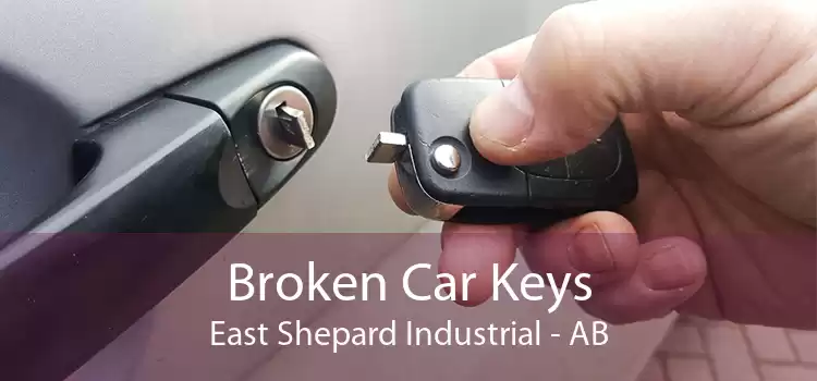 Broken Car Keys East Shepard Industrial - AB