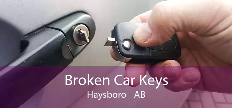 Broken Car Keys Haysboro - AB