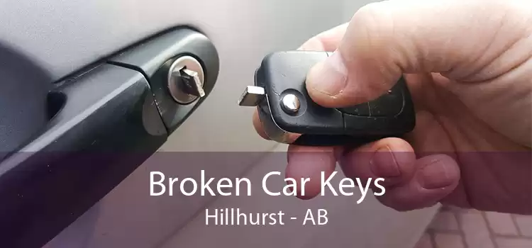 Broken Car Keys Hillhurst - AB