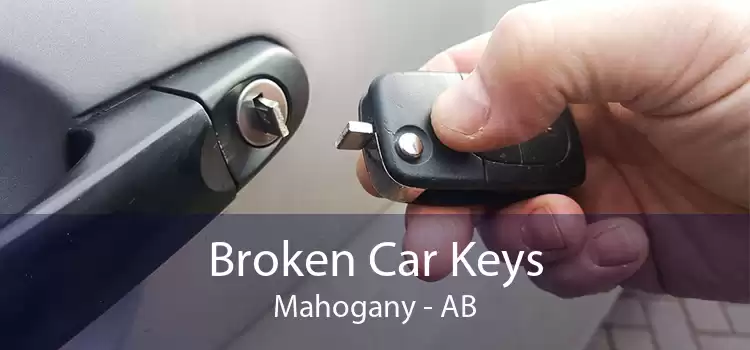 Broken Car Keys Mahogany - AB