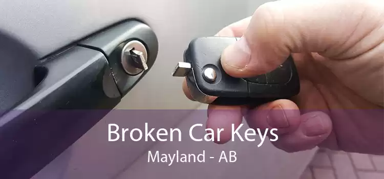 Broken Car Keys Mayland - AB