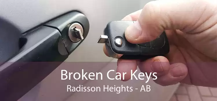Broken Car Keys Radisson Heights - AB