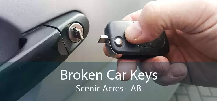 Broken Car Keys Scenic Acres - AB