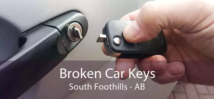 Broken Car Keys South Foothills - AB