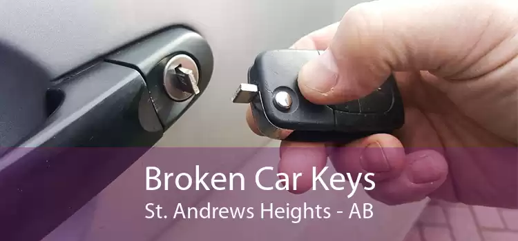 Broken Car Keys St. Andrews Heights - AB