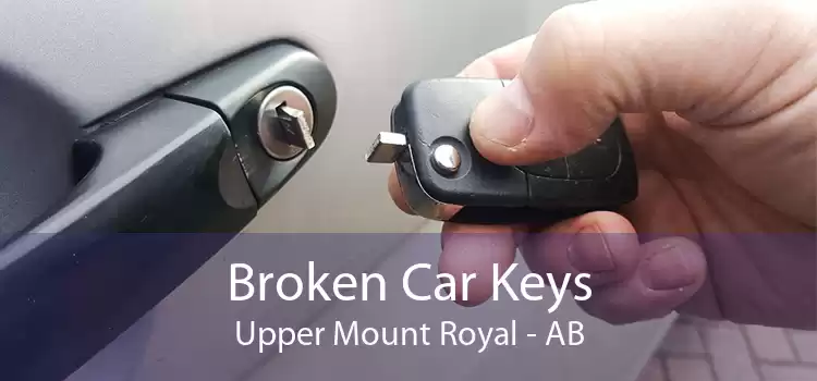 Broken Car Keys Upper Mount Royal - AB