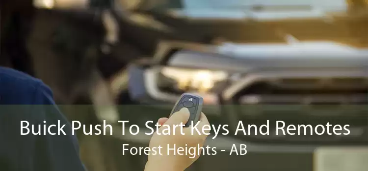 Buick Push To Start Keys And Remotes Forest Heights - AB